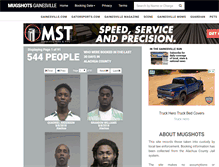 Tablet Screenshot of mugshots.gainesville.com