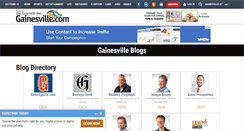 Desktop Screenshot of blogs.gainesville.com