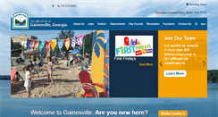 Desktop Screenshot of gainesville.org