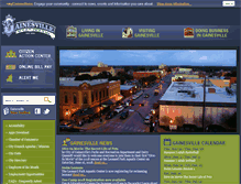 Tablet Screenshot of gainesville.tx.us
